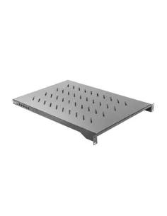 Bandeja lanberg fija 1u 483x750mm hasta 15kg rack de 19 pulgadas negro