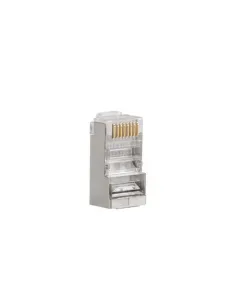 Conector lanberg cat.6 ftp 8p8c pass through type pack 100 uds