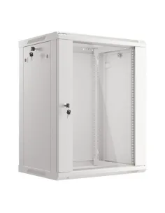 Armario lanberg 19 pulgadas 15u -  600x450 gris