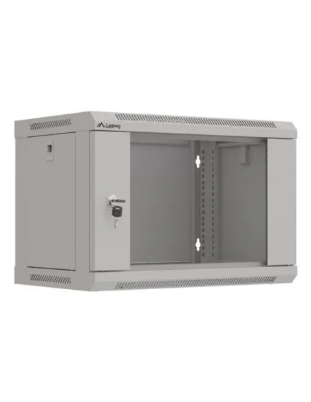 Armario lanberg 19 pulgadas 6u -  540x350 gris