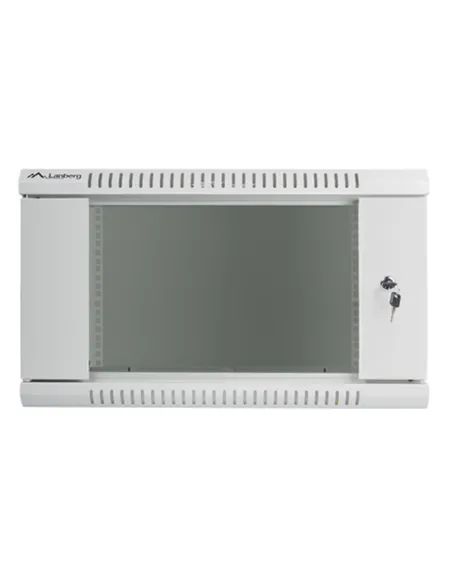 Armario lanberg 19 pulgadas 6u -  600x450 gris