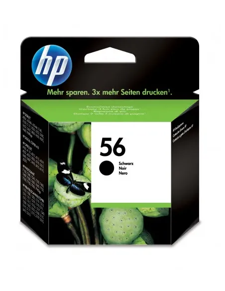 HP Cartucho de tinta original HP 56 negro