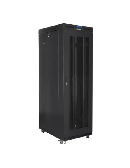 Armario lanberg 19 pulgadas 27u -  800x1000 negro