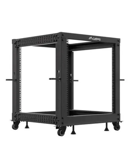 Armario lanberg abierto rack 19 pulgadas 12u -  600x600 negro