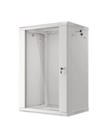 Armario lanberg 19 pulgadas 18u -  600x450 gris