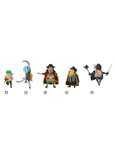 Figura banpresto one piece world collectable figure sabaody island the worst generation 2