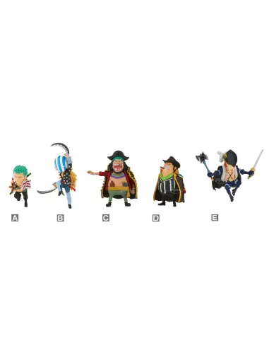 Figura banpresto one piece world collectable figure sabaody island the worst generation 2