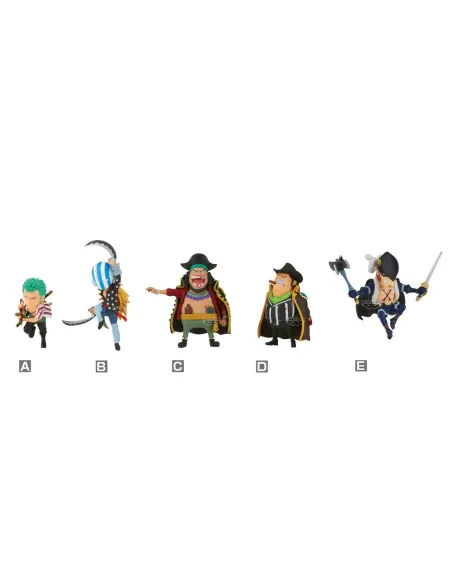 Figura banpresto one piece world collectable figure sabaody island the worst generation 2