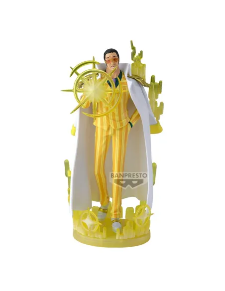 Figura banpresto one piece the shukko logia borsalino special edition