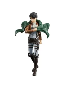 Figura banpresto shingeki no kyojin ataque a los titanes grandista levi 27cm
