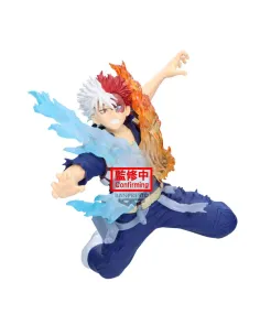 Figura banpresto my hero academia the amazing heroes plus shoto todoroki 15cm