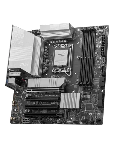 MSI PRO B860M-A WIFI placa base Intel B860 LGA 1851 (Socket V1) micro ATX
