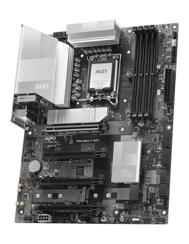 MSI PRO B860-P WIFI placa base Intel B860 LGA 1851 (Socket V1) ATX