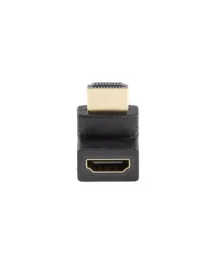 Adaptador hdmi 4k lanberg macho - hembra angulo arriba