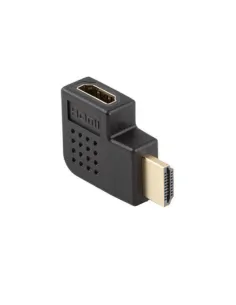 Adaptador hdmi 4k lanberg macho - hembra angulo izquierda