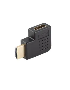 Adaptador hdmi 4k lanberg macho - hembra angulo derecha
