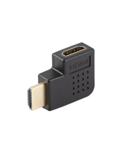 Adaptador hdmi 4k lanberg macho - hembra angulo derecha