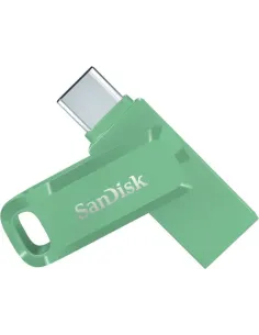 SanDisk Ultra Dual Drive Go USB 128GB unidad flash USB USB Type-A / USB Type-C 3.2 Gen 1 (3.1 Gen 1) Verde