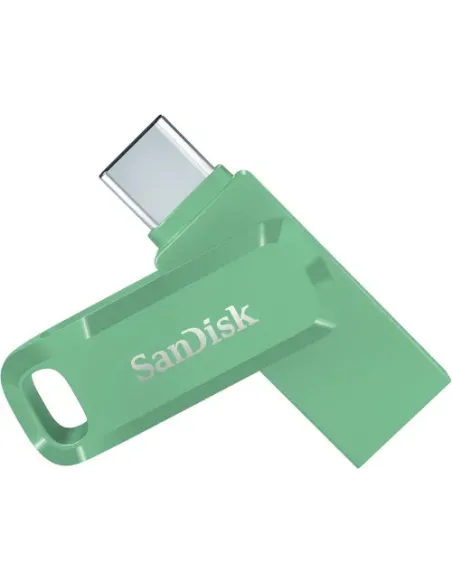SanDisk Ultra Dual Drive Go USB 128GB unidad flash USB USB Type-A / USB Type-C 3.2 Gen 1 (3.1 Gen 1) Verde