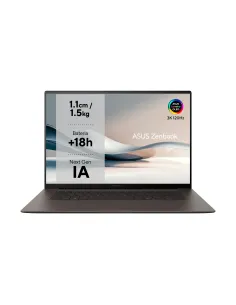 ASUS Zenbook S 16 OLED UM5606WA-RK320W Copilot+ PC - Ordenador Portátil 16" WQXGA+ 120Hz (AMD Ryzen AI 9 370, 32GB RAM, 1TB 2