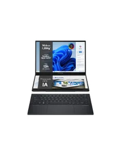 ASUS Zenbook Duo OLED UX8406CA-PZ152W - Ordenador Portátil 14" WQXGA+ 120Hz (Intel Core Ultra 9 285H, 32GB RAM, 1TB SSD, Arc 2