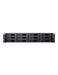 Servidor nas synology rs2423rp+ 8gb 12 bahias 2u rack gigabit ethernet
