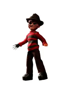 Figura mezco toyz a nightmare on elm street living dead dolls re - run freddy krueger talking 25cm