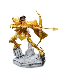 Figura pantasy saint seiya sagittarius the gold archer set construccion 47cm