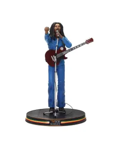 Bob marley concierto rainbow'77  figura 18 cm bob marley