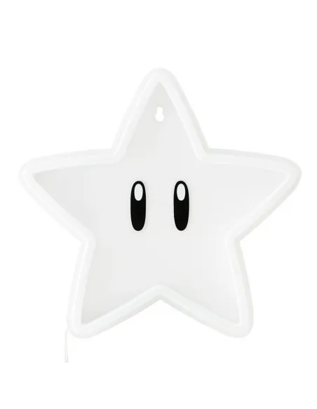 Luz neon pared paladone super mario bros super estrella Luz neon pared paladone super mario bros super estrella