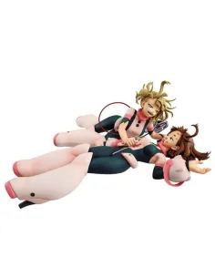 Figura ichibansho my hero academia masterlise ochako uraraka vs himiko toga on top of happiness 18cm