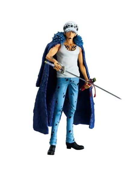 Figura ichibansho one piece masterlise trafalgar law (the unbreakable law) 25cm