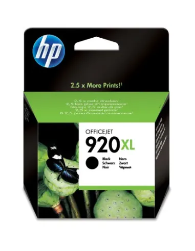 HP Cartucho de tinta original HP 920XL de alta capacidad negro