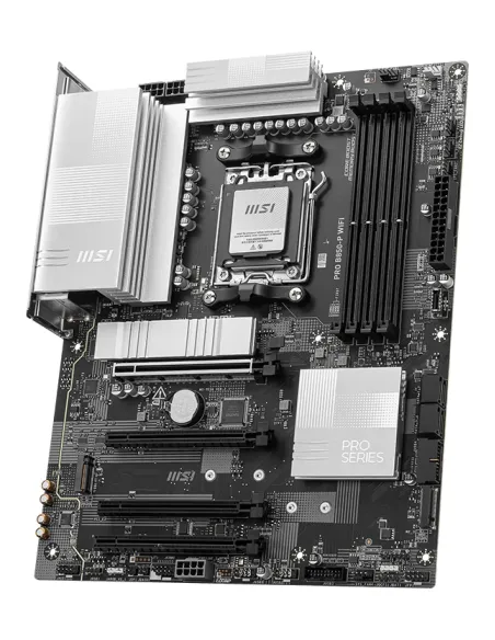MSI PRO B850-P WIFI placa base AMD B850 Zócalo AM5 ATX MSI PRO B850-P WIFI placa base AMD B850 Zócalo AM5 ATX