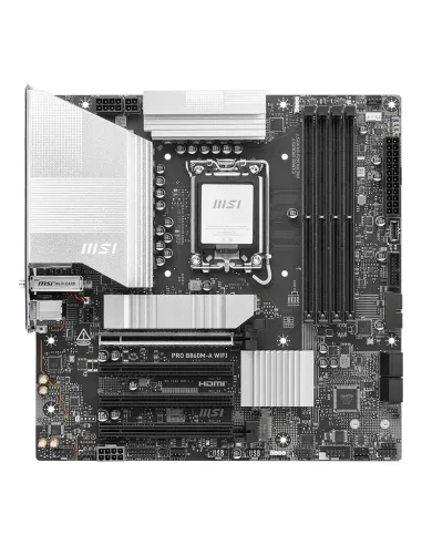 MSI PRO B860M-A WIFI placa base Intel B860 LGA 1851 (Socket V1) micro ATX