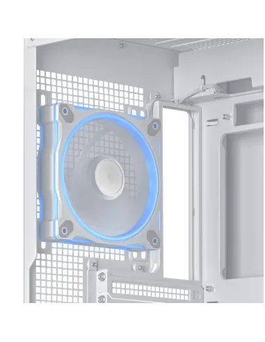 ASUS A31 Plus TG ARGB WHITE Midi Tower Blanco