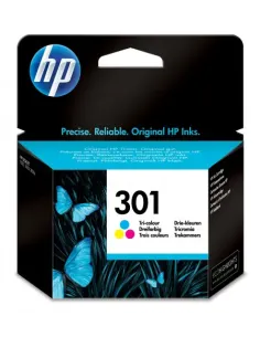 HP Cartucho de tinta original HP 301 Tri-color