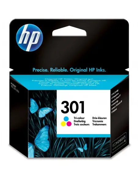HP Cartucho de tinta original HP 301 Tri-color
