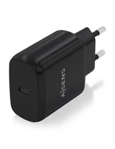AISENS Cargador USB-C PD3.0 1 Puerto 1xUSB-C 25W, Negro 2