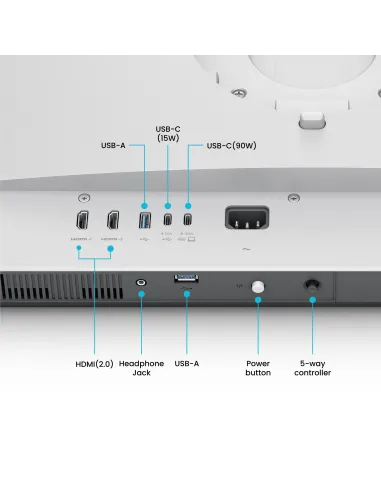 BenQ MA320U pantalla para PC 80 cm (31.5") 3840 x 2160 Pixeles 4K Ultra HD Blanco