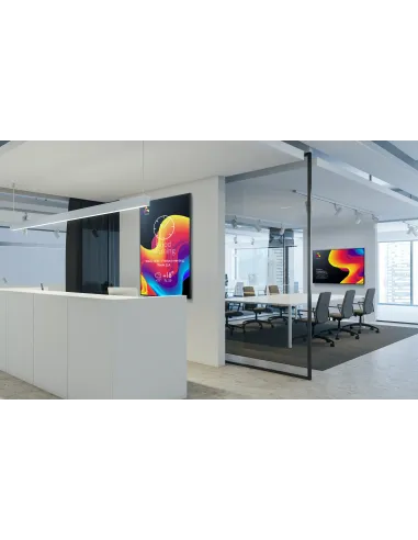 Sharp PN-ME752 Pantalla plana para señalización digital 190,5 cm (75") LED 450 cd   m² 4K Ultra HD Negro Android