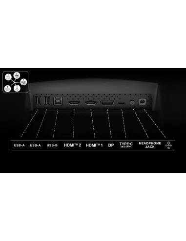 TCL R83 34R83Q pantalla para PC 94 cm (37") 3440 x 1440 Pixeles LED Negro, Blanco