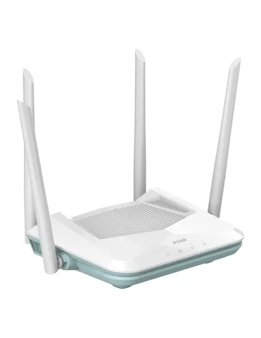 D-Link R15 router inalámbrico Gigabit Ethernet Doble banda (2,4 GHz   5 GHz) Blanco