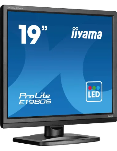 iiyama ProLite E1980S-B1 pantalla para PC 48,3 cm (19") 1280 x 1024 Pixeles VGA LED Negro
