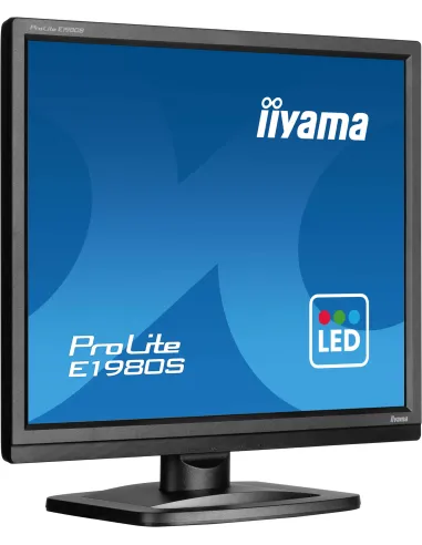 iiyama ProLite E1980S-B1 pantalla para PC 48,3 cm (19") 1280 x 1024 Pixeles VGA LED Negro