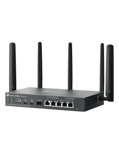 TP-Link ER706WP-4G router inalámbrico Gigabit Ethernet Doble banda (2,4 GHz   5 GHz) Negro