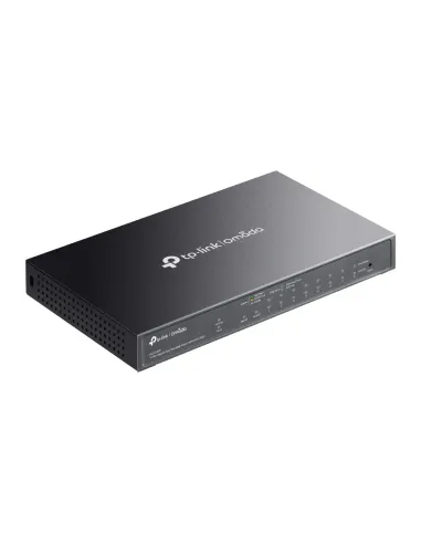TP-Link Omada ES210GMP switch Gestionado Gigabit Ethernet (10 100 1000) Energía sobre Ethernet (PoE) Negro