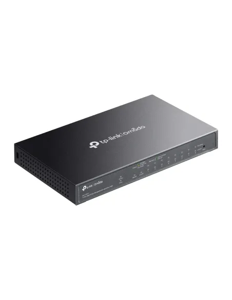 TP-Link Omada ES210GMP switch Gestionado Gigabit Ethernet (10 100 1000) Energía sobre Ethernet (PoE) Negro