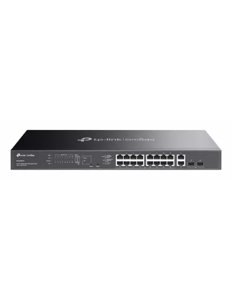 TP-Link Omada ES220GMP switch Gestionado L2 Gigabit Ethernet (10 100 1000) Energía sobre Ethernet (PoE) Negro