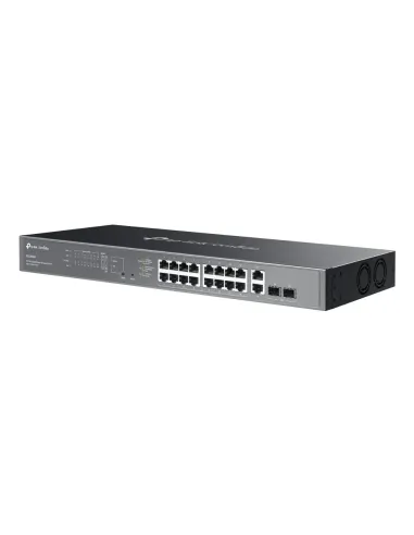 TP-Link Omada ES220GMP switch Gestionado L2 Gigabit Ethernet (10 100 1000) Energía sobre Ethernet (PoE) Negro